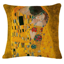 Load image into Gallery viewer, Art Renaissance Print Cushion Cover Throw Pillow Cover Home Decorative Cushion Case Beautiful Painting Art Pillow Case Home Decorative Sofa Car Chair Throw Pillow Case 45x45CM
