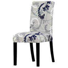 Load image into Gallery viewer, Printed Chair Cover Washable Removable Big Elastic Seat Arm Covers Slipcovers Stretch For Banquet Hotel Printed Dining Chair Slipcovers, Removable Washable Soft Spandex Stretch Chair Covers Banquet Chair
