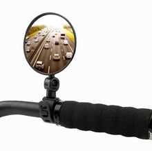 Load image into Gallery viewer, 1Pc Bicycle Rearview Handlebar Mirrors Cycling Rear View Bike Silicone Handle Rearview Mirror Bike Mirrors Adjustable Bicycle Cycling Rear View Mirror For Handlebar
