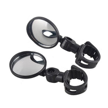 Load image into Gallery viewer, 1Pc Bicycle Rearview Handlebar Mirrors Cycling Rear View Bike Silicone Handle Rearview Mirror Bike Mirrors Adjustable Bicycle Cycling Rear View Mirror For Handlebar
