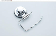 Load image into Gallery viewer, Wall Mount Toilet Paper Holder Bathroom Kitchen Roll Paper Accessory Tissue Towel Holders Toilet Suction Cup Toilet Paper Holder – Wall Mount Stainless Steel Tissue Roll Dispenser For Bathroom AND Kitchen

