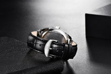 Load image into Gallery viewer, Leather Fashion Sport Men's Watches Luxury Military Quartz Analog Waterproof Men Watch
