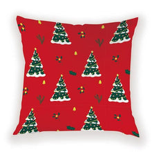 Load image into Gallery viewer, New Year Christmas Decorations Pillows Cover Christmas Décor for Home Christmas Tree Snowflake Snowman Reindeer Home Decor Throw Pillow Case Cushion Cover Santa Merry Christmas Gift Xmas 45x45cm
