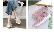 Load image into Gallery viewer, Sport Mesh Breathable Women Shoes Fashion Sports Soft Comfortable Women Shoes Fashion Slip-On Sports Shoes Soft Sole Breathable Comfortable Running Walking Shoes
