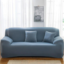 Load image into Gallery viewer, Elastic Solid Color Sofa Cover Spandex Modern All-inclusive Sofa SlipCover for living Room Stretch Couch Covers 1/2/3/4 Seater Sofa Cover Furniture Protector Couch Soft with Elastic Bottom Anti-Slip Foam Kids
