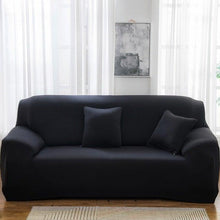 Load image into Gallery viewer, Elastic Solid Color Sofa Cover Spandex Modern All-inclusive Sofa SlipCover for living Room Stretch Couch Covers 1/2/3/4 Seater Sofa Cover Furniture Protector Couch Soft with Elastic Bottom Anti-Slip Foam Kids
