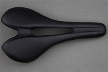 Load image into Gallery viewer, Comfort Wide Bicycle Seat Carbon Fiber Bike Saddle Seat Cycling Carbon Fiber Bike Seat Saddle Ultra-Light Mountain Bicycle Road Bike Saddle Replacement Accessory Comfortable Cushion With Rail Mountain Road Bicycle
