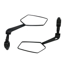 Load image into Gallery viewer, New Scratch Resistant Glass Lens Rear View Mirror Bike Cycling Clear Wide Range Back Sight Rearview Reflector Adjustable Handlebar Rotatable Bicycle Rear View Glass Mirror Wide Angle Acrylic  Safety Mirror New Scratch Resistant Glass Lens
