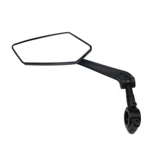 Load image into Gallery viewer, New Scratch Resistant Glass Lens Rear View Mirror Bike Cycling Clear Wide Range Back Sight Rearview Reflector Adjustable Handlebar Rotatable Bicycle Rear View Glass Mirror Wide Angle Acrylic  Safety Mirror New Scratch Resistant Glass Lens
