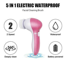 Load image into Gallery viewer, 5 in 1 Face Massage Cleansing Brush Set
