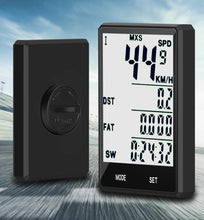 Load image into Gallery viewer, Waterproof Bicycle Computer Wireless And Wired Bike Cycling Odometer Stopwatch Speedometer Bicycle Speedometer With LCD Display 20 Functions And Automatic Wake-up
