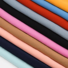 Load image into Gallery viewer, Luxury Fashion Long Soft Solid Chiffon Scarf Head Wrap Echarpe Shawl Lightweight Headscarf Instant Ready To Wear Elegant Hijab Scarf Wrap Muslim Shawl Islamic Hijabs Arab Wrap Head Scarves For Women
