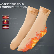 Load image into Gallery viewer, 3Pairs Female Winter Warm Thicken Thermal Soft Casual Solid Color Socks Wool Cashmere Home Snow Boots Velvet Home Floor Sock For Women
