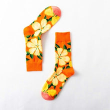 Load image into Gallery viewer, 1 Pair Women Socks Cartoon Dog Octopus Flower Plant Kawaii Funny Casual Female Cotton Sock Hosiery Streetwear Harajuku Crew Sock For Women
