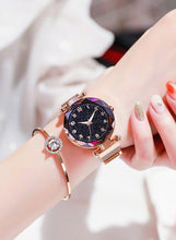 Load image into Gallery viewer, Luxury Simple Women Watches Quartz Magnetic Wristwatch Fashion Starry Sky Design Watch For Women
