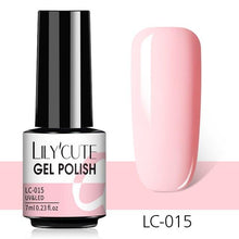 Load image into Gallery viewer, Luxury Metallic Womens Nail Polish Silver Rose Permanent UV Gel Nail Varnish Elegant Luxury Metal Effect More Collor For Girls
