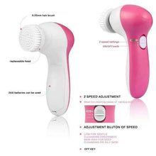Load image into Gallery viewer, 5 in 1 Face Massage Cleansing Brush Set
