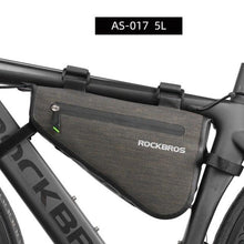 Load image into Gallery viewer, Cycling Bicycle Bags Top Tube Front Frame Bag Waterproof Road  Dirt-resistant Bike Accessories Bags  Bike Frame Bag Waterproof Bike Elegant Design Bag Bicycle Under Top Tube Bag Corner Pouch Storage Bag For Cycling Accessories

