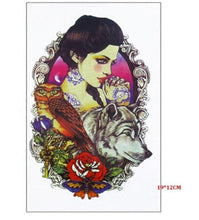 Load image into Gallery viewer, Realistic 3D Animals Tattoo Temporary Waterproof Sticker For Party Kids Men Women
