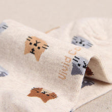 Load image into Gallery viewer, Autumn New Sock Animal Cartoon Cat Lovely Socks Combed Out Of Cotton Fashion Cute Short Socks Cat Print Stylish Color Cute Casual Socks For Men And Women

