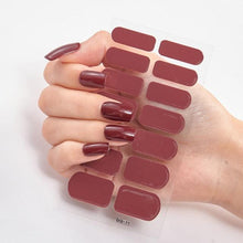 Load image into Gallery viewer, Full Cover Nail Stickers Designer Nail Decals Fashion Five Sorts of Nail Stickers  Nail Sticker set Nail Decoration Nail Strips 3D Nail Art Stickers Decal Slider Template Diy Nail Tool Decorations Nail Art Design Self Adhesive Luxury Designer Nail Sticker
