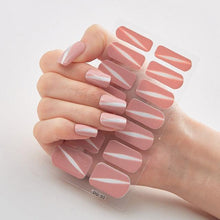 Load image into Gallery viewer, Full Cover Nail Stickers Designer Nail Decals Fashion Five Sorts of Nail Stickers  Nail Sticker set Nail Decoration Nail Strips 3D Nail Art Stickers Decal Slider Template Diy Nail Tool Decorations Nail Art Design Self Adhesive Luxury Designer Nail Sticker
