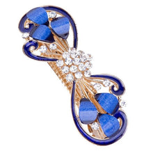 Load image into Gallery viewer, New Fashion Rhinestone Hairpin for Women Banana Clip Bow Girls Hair Clip Elegant Ladies Barrettes Hear Accessories
