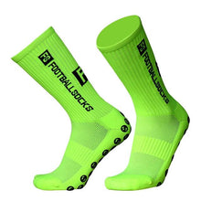 Load image into Gallery viewer, Unisex Cycling Socks Football Socks Round Silicone Suction Cup Grip Anti Slip Soccer Socks Sports Baseball Rugby Socks For Men And Women
