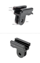 Load image into Gallery viewer, Bicycle Headlight Holder Front LED Lamp Buckle Quick Mount Release Helmet Adaptor Bracket Light Switch 360°Rotation Flashlight Mount Holder Bicycle Cycle Bike Front Torch Mount LED Headlight Holder Clip Clamp Rubber For Diameter Flashlight
