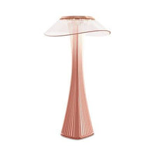 Load image into Gallery viewer, LED Desk Lamp Dimmable Protection Eyes USB Charging Smart Touch Switch Bedside Lamps Transparent Crystal Creative Table Light Decorative Table Lamp Cute Study Lamps for Bedroom Décor

