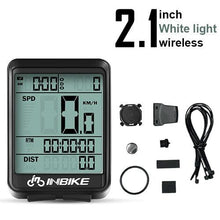 Load image into Gallery viewer, Lightweight Rainproof Bike Computer Bicycle Wireless Speedometer Odometer Cycling Watch LED Screen Measurable Backlight For Visibility At Night Auto On/Off Portable Multi-Function Design
