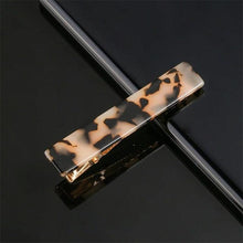 Load image into Gallery viewer, Fashion Women Metal Acetate Hair Pin Clip Leopard Hair Clip Geometric Hairpins Hairgrips Barrette Hairpin Gorgeous Hair Accessories For Women
