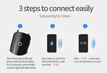 Load image into Gallery viewer, Wireless Bluetooth Headset Business Hands Free Long Standby V5.0 Earphones Waterproof Sport Earbuds With Microphone For Driving
