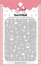 Load image into Gallery viewer, Black White 3D Nail Sticker Decals Cool English Letter Nail Art Decoration Manicure Design Christmas New Year Gift French Nail Art Stickers Decals 8Sheets Nail Art Supplies 3D Self-Adhesive Nail Art Decoration  Pattern Nail Accessories Classic Simple
