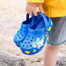 Load image into Gallery viewer, Cartoon Ocean Fashion Children Garden Shoes Boys Summer Slippers High Quality Kids Garden Children Clogs Boys Shoes Slides Sandals Clogs Children Beach Outdoor Walking Slipper
