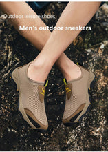 Load image into Gallery viewer, Summer Mesh Beach Men Shoes  Lightweight Breathable Walking Footwear New Slip-On Comfortable Outdoor Walking Footwear Non-Slip Running Climbing Shoes Sneakers Lightweight Breathable Walking Shoes
