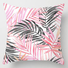 Load image into Gallery viewer, Pink Feather Pillowcase Decorative Sofa Cushion Case Bed Pillow Cover Soft Decorative Square Throw Pillow Cover Cushion Covers Pillow Case Home Decor Decorations for Sofa Couch Bed Chair Home Decor Car Cushion Cover Cute Pillow Case 45X45CM
