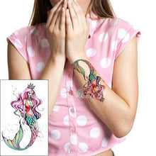 Load image into Gallery viewer, Elegant Waterproof Temporary Butterfly Sticker Tattoo Fake  Halloween Party Tattoo For Woman Girls
