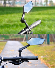 Load image into Gallery viewer, Unique 360 Degree Rotate Bike Rear View Mirror Cycling Accessories Flexible Safety Rear View Mirrors Adjustable Easy Mount Rear View Bike Mirrors Back Right Side Bicycle Mirror For Adult Bikes
