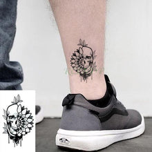 Load image into Gallery viewer, Elegant Waterproof Tattoo Sticker Sun Moon Fake Tatto Fashion Moon Temporary Fun Sun Wave Magic Tatoos For Womens Mens
