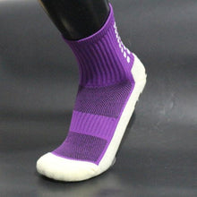 Load image into Gallery viewer, Unisex Cycling Socks Football Socks Round Silicone Suction Cup Grip Anti Slip Soccer Socks Sports Baseball Rugby Socks For Men And Women
