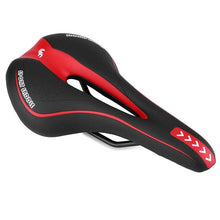 Load image into Gallery viewer, 1 PCS Comfort Gel Bicycle Seat Soft Road Mountain Bike Saddle Comfortable Bicycle Seat Gel Waterproof Bike Saddle With Central Relief Zone And Ergonomics Design For Mountain Bikes Road Bikes
