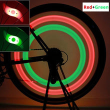 Load image into Gallery viewer, Waterproof Bicycle Spoke Light 3 Lighting Mode LED Bike Wheel Warning Light Colorful LED Bike Wheel Light Waterproof Easy Install Bicycles Wheel Spoke LED Lights With 3 Modes For Bicycle Present For Kids Teens Boys Girls Men Women
