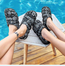 Load image into Gallery viewer, Men Causal Summer Sandals Garden Clogs Soft Memory Hospital Shoes Men Slip On Beach Water Sandals Anti-Skid Water Shoes Summer Garden Camouflage Men Walking Clogs

