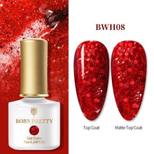 Load image into Gallery viewer, 2021 New Womens Colorful Nail Gel Polish Modern Glitter Pink Purple UV Diamond Stylish Design Nail Colors Gel

