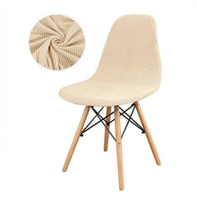 Load image into Gallery viewer, Dining Chair Cover Lounge Armless Chair Protector Stretchable Slipcovers for Dining Room Living Room Seat Cover For Shell Chair Washable Removable Armless Shell Chair Cover And Home Hotel Slipcover Seat Case
