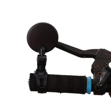 Load image into Gallery viewer, Rearview Mirror Bicycle Handlebar Mounted Convex Rear View Mirror Adjustable Rotatable Handlebar Mounted Plastic Reflector Handlebar For Mountain Road Bike Off Road Bike Fixed Gear Bike Handlebars Mirrors
