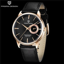 Load image into Gallery viewer, New Simple Luxury Mens Quartz Watch Casual Leather Strap Design Waterproof Comfortable Wrist Watch For Men
