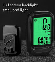 Load image into Gallery viewer, Waterproof Bicycle Computer Wireless And Wired MTB Bike Cycling Odometer Stopwatch Speedometer LED Digital Bicycles Computer Odometer Speedometer Max Distance Time For Trainer

