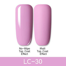 Load image into Gallery viewer, New Modern Fashion Colorful Matte Effect UV Gel Nail Polish Permanent Nail Painting Gel Luxury Matt Style For Women and Girls
